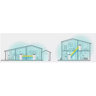 TP-Link Deco E4(1-pack) WiFi5 Mesh (AC1200, 2, 4GHz/5GHz, 2x100Mb/sLAN/WAN)