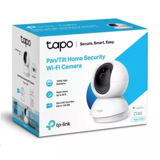 TP-Link Tapo C200 domácí/indoor kamera, (2MP, Full HD 1080p, IR 10m, WiFi, microSD)