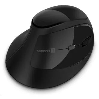 CONNECT IT FOR HEALTH ergonomická vertikální myš, bezdrátová, černá