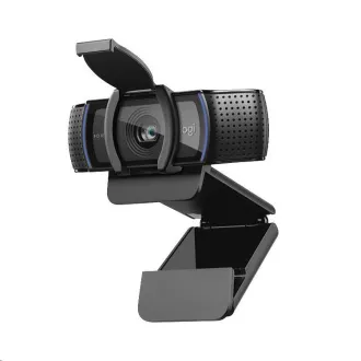 Logitech HD Webcam C920S, kamera vč. krytky