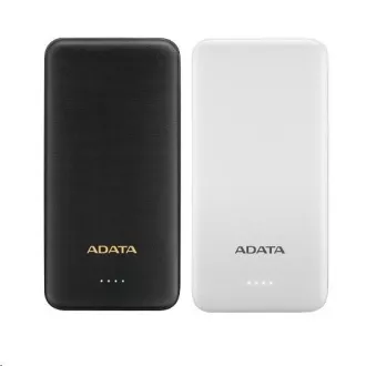 ADATA PowerBank AT10000 - externí baterie pro mobil/tablet 10000mAh, černá ADATA PowerBank AT10000 - externí baterie pro mobil/tablet 10000mAh, černá