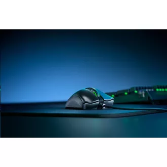 RAZER myš DeathAdder V2, optická, rozlišení 20.000dpi, USB, hybridní cloud úložiště a integrovaná paměť, RGB