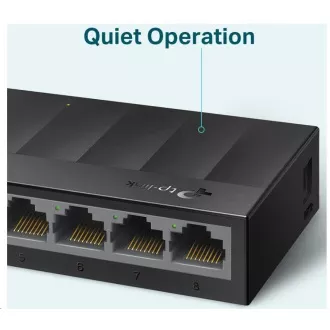 TP-Link LiteWave switch LS1008G (8xGbE, fanless)