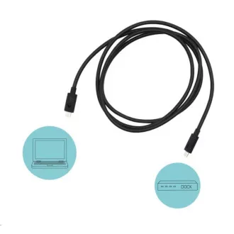 i-tec THUNDERBOLT 3 propojovací kabel (40 Gbps, 100 W Power Delivery) - 150 cm