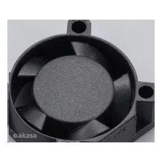 AKASA ventilátor AK-189BK-2B, 25x25x10mm, 2 pins, 2x kuličkové ložisko