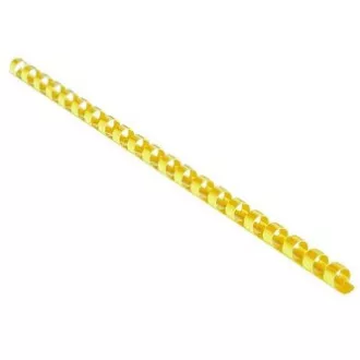 Kroužková vazba 22mm žlutá 151-180listů 50ks Kroužková vazba 22mm žlutá 151-180listů 50ks
