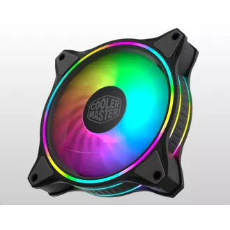 Cooler Master ventilátor MasterFan MF120 Halo 3in1, 3x120mm, ARGB, černá Cooler Master ventilátor MasterFan MF120 Halo 3in1, 3x120mm, ARGB, černá