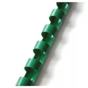 Kroužková vazba 12,5mm zelená 56-80listů 100ks