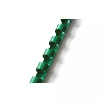 Kroužková vazba 12,5mm zelená 56-80listů 100ks