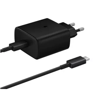 Samsung cestovní nabíječka EP-TA845XBE, Quickcharge 45W, USB-C, černá
