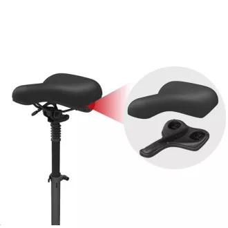 Skládací odpružené sedátko pro Xiaomi Scooter M365 / Essential / 1S / 3 (Bulk)