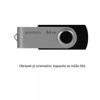 GOODRAM Flash Disk 16GB UTS2, USB 2.0, černá