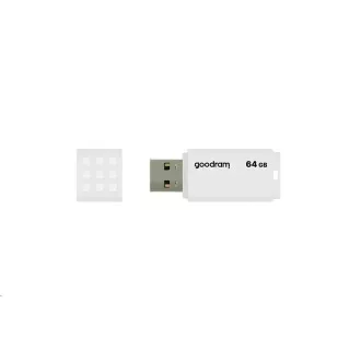 GOODRAM Flash Disk 64GB UME2, USB 2.0, bílá