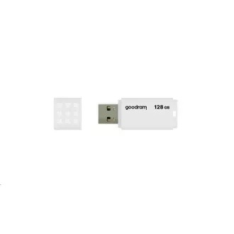 GOODRAM Flash Disk 128GB UME2, USB 2.0, bílá