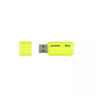 GOODRAM Flash Disk 16GB UME2, USB 2.0, žlutá