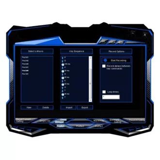 C-TECH klávesnice SCORPIA V2 (GKB-119), herní, CZ/SK, 7 barev podsvícení, programovatelná, černá, USB