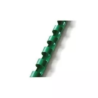 Kroužková vazba 10mm zelená 41-55listů 100ks