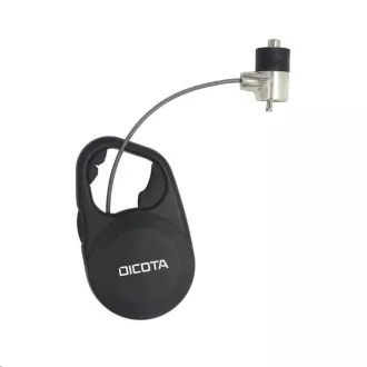 DICOTA Security Cable T-Lock Retractable, keyed, 3x7mm slot