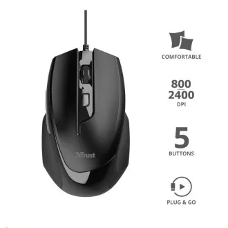TRUST myš Voca Comfort Mouse