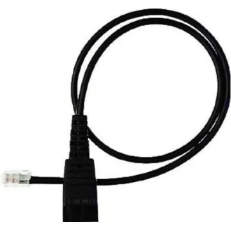 Jabra kabel QD -> RJ9, rovný 0, 5 m Jabra kabel QD -> RJ9, rovný 0, 5 m