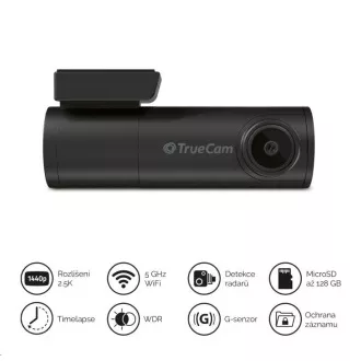 TrueCam H7 GPS 2.5K (s detekcí radarů) - kamera do auta TrueCam H7 GPS 2.5K (s detekcí radarů) - kamera do auta