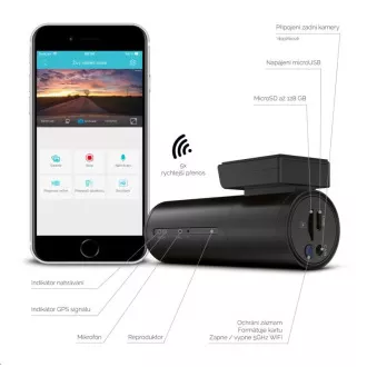 TrueCam H7 GPS 2.5K (s detekcí radarů) - kamera do auta TrueCam H7 GPS 2.5K (s detekcí radarů) - kamera do auta