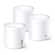 TP-Link Deco X60(3-pack) WiFi6 Mesh (AX5400, 2, 4GHz/5GHz, 2xGbELAN/WAN)