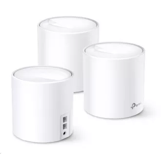 TP-Link Deco X60(3-pack) WiFi6 Mesh (AX5400, 2, 4GHz/5GHz, 2xGbELAN/WAN)