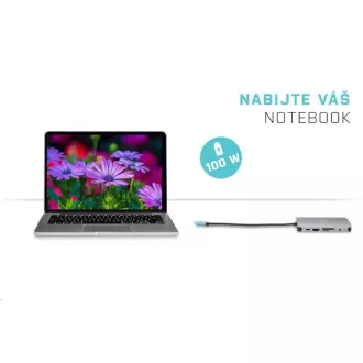 i-tec USB-C Metal Nano Dock HDMI/VGA with LAN + Power Delivery 100 W