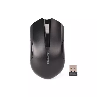 A4tech G3-200NS, V-Track, bezdrátová optická myš, 2.4GHz, 10m dosah, černá