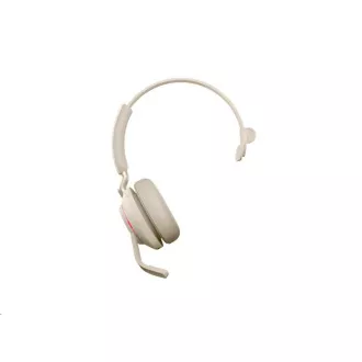 Jabra náhlavní souprava se stojánkem Evolve2 65, Link 380c MS, mono, béžová - Rozbalené