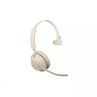 Jabra náhlavní souprava Evolve2 65, Link 380c MS, mono, béžová
