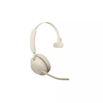 Jabra náhlavní souprava Evolve2 65, Link 380a MS, mono, béžová Jabra náhlavní souprava Evolve2 65, Link 380a MS, mono, béžová
