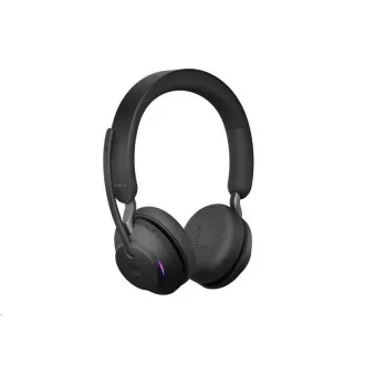 Jabra náhlavní souprava se stojánkem Evolve2 65, Link 380c MS, stereo, černá