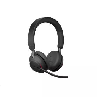 Jabra náhlavní souprava se stojánkem Evolve2 65, Link 380c MS, stereo, černá