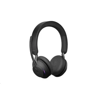 Jabra náhlavní souprava se stojánkem Evolve2 65, Link 380a MS, stereo, černá