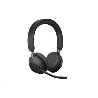 Jabra náhlavní souprava se stojánkem Evolve2 65, Link 380a MS, stereo, černá