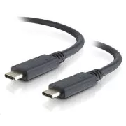 PremiumCord USB-C kabel (USB 3.2 generation 2x2, 5A, 100W, 20Gbit/s) černý, 2m