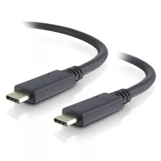 PremiumCord USB-C kabel (USB 3.2 generation 2x2, 5A, 100W, 20Gbit/s) černý, 2m
