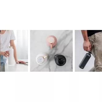 Equa Smart – chytrá lahev, ocel, Dark Grey Equa Smart – chytrá lahev, ocel, Dark Grey