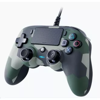 Nacon Wired Compact Controller - ovladač pro PlayStation 4 - camo