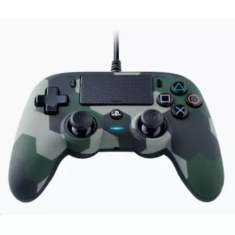 Nacon Wired Compact Controller - ovladač pro PlayStation 4 - camo