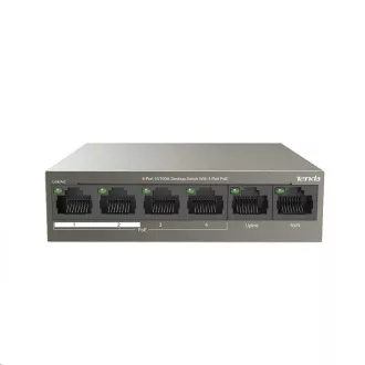 Tenda TEF1106P-4-63W - PoE AT Switch 63Watt Tenda TEF1106P-4-63W - PoE AT Switch 63Watt