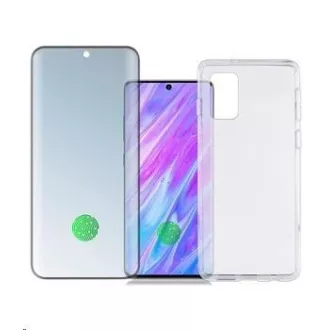 4smarts 360° Premium Protection set (tvrzené sklo UltraSonic a gelový zadní kryt) pro Samsung Galaxy S20 Ultra
