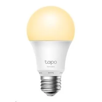 TP-Link Tapo L510E chytrá WiFi stmívatelná LED žárovka (bílá, 2700K, 806lm, 2, 4GHz, E27)