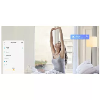 TP-Link Tapo L510E chytrá WiFi stmívatelná LED žárovka (bílá, 2700K, 806lm, 2, 4GHz, E27)