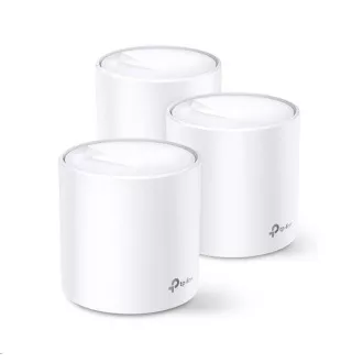 TP-Link Deco X20(3-pack) WiFi6 Mesh (AX1800, 2, 4GHz/5GHz, 2xGbELAN/WAN)