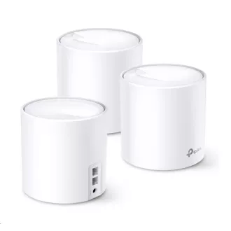 TP-Link Deco X20(3-pack) WiFi6 Mesh (AX1800, 2, 4GHz/5GHz, 2xGbELAN/WAN)