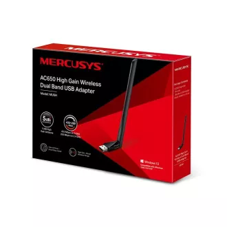 MERCUSYS MU6H WiFi5 USB adapter (AC650, 2, 4GHz/5GHz, USB2.0)