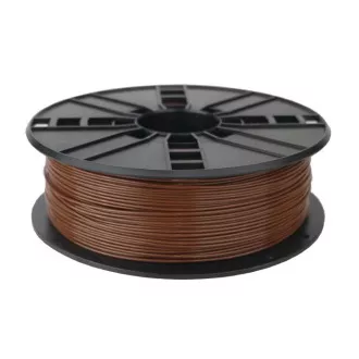 GEMBIRD Tisková struna (filament) PLA, 1, 75mm, 1kg, hnědá